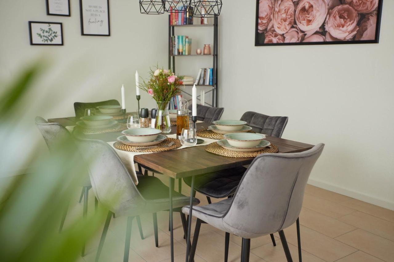 Ajko Homes - Design Apartment - Parkplatz - Balkon - Netflix - 6 Pers Walldorf  Bagian luar foto